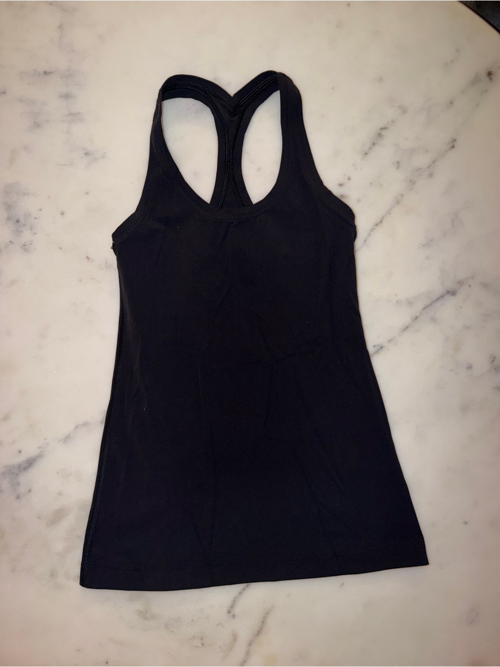 Lululemon Cool Racerback Black Tank Top
